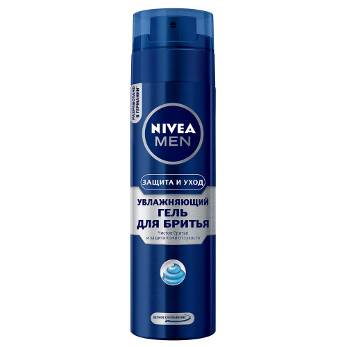 Гель для бритья мужской Nivea Men Увлажняющий, 200 мл Гель для бритья мужской Nivea Men Увлажняющий, 200 мл