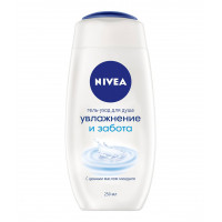 Гель для душа Nivea Увлажнение и забота, 250 мл