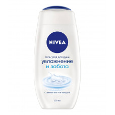 Гель для душа Nivea Увлажнение и забота, 250 мл Гель для душа Nivea Увлажнение и забота, 250 мл