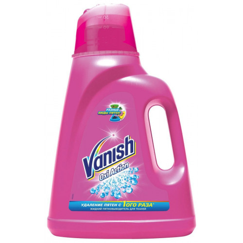 Жидкий пятновыводитель для цветных тканей Vanish (Ваниш) Oxi Action, 2 л Жидкий пятновыводитель для цветных тканей Vanish (Ваниш) Oxi Action, 2 л