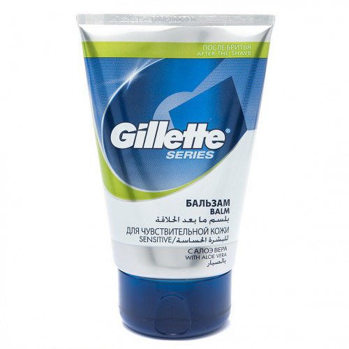 Бальзам после бритья Gillette (Джилет) для чувствительной кожи Series Sensitive, 100 мл Бальзам после бритья Gillette (Джилет) для чувствительной кожи Series Sensitive, 100 мл
