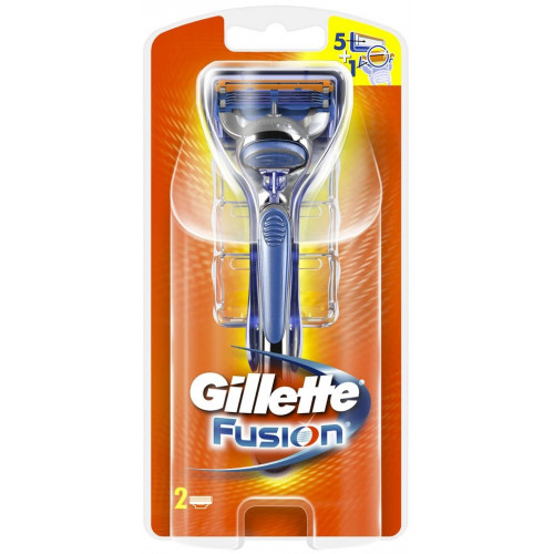 Станок для бритья Gillette Fusion (Джилет Фьюжен), 2 кассеты Станок для бритья Gillette Fusion (Джилет Фьюжен), 2 кассеты