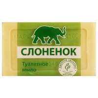 Мыло туалетное Аист Ординарное Слоненок, в обертке, 100 г Мыло туалетное Аист Ординарное Слоненок, в обертке, 100 г