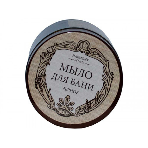 Мыло для бани Harmony Of Body Черное, 500 мл Мыло для бани Harmony Of Body Черное, 500 мл