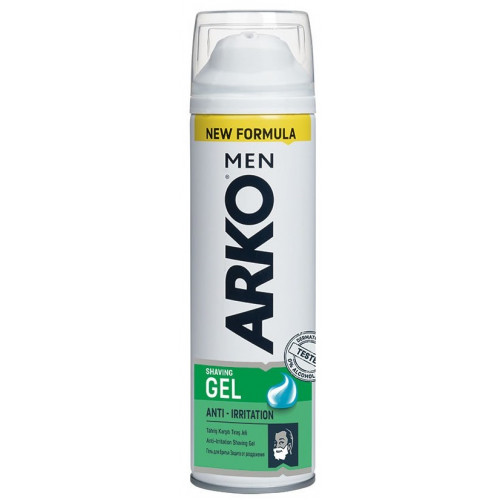 Гель для бритья Arko (Арко) Anti-Irritation, 200 мл Гель для бритья Arko (Арко) Anti-Irritation, 200 мл