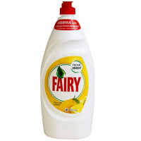 Средство для мытья посуды Fairy (Фейри) Сочный лимон, 900 мл Средство для мытья посуды Fairy (Фейри) Сочный лимон, 900 мл