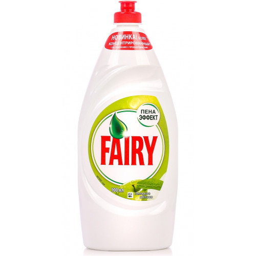 Средство для мытья посуды Fairy (Фейри) Зеленое яблоко, 900 мл Средство для мытья посуды Fairy (Фейри) Зеленое яблоко, 900 мл