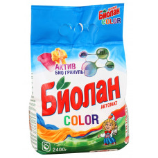 Стиральный порошок автомат Биолан Color, 2,4 кг