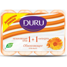 Туалетное мыло Duru (Дуру) Увлажняющий крем и Календула 1+1, 4 шт*90 г Туалетное мыло Duru (Дуру) Увлажняющий крем и Календула 1+1, 4 шт*90 г