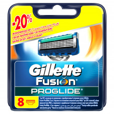 Кассеты для бритья Gillette Fusion (Джиллетт Фьюжен) ProGlide, 8 шт
