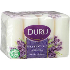 Туалетное мыло Duru (Дуру) Pure & Natural Лаванда, 4 шт*85 г Туалетное мыло Duru (Дуру) Pure & Natural Лаванда, 4 шт*85 г