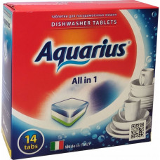 Таблетки для посудомоечных машин Lotta (Лотта) Aquarius, 14 шт