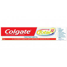 Зубная паста Colgate (Колгейт) Total Чистая мята, 75 мл Зубная паста Colgate (Колгейт) Total Чистая мята, 75 мл