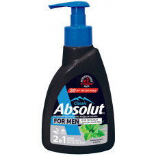 Мыло туалетное мужское антибактериальное Absolut (Абсолют) Лемонграсс и мята, 250 мл