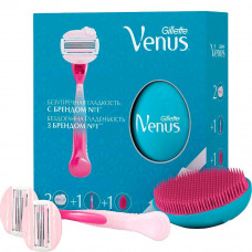 Подарочный набор для женщин Gillette Venus SPA Breeze бритва с 1 сменной кассетой + расческа Подарочный набор для женщин Gillette Venus SPA Breeze бритва с 1 сменной кассетой + расческа