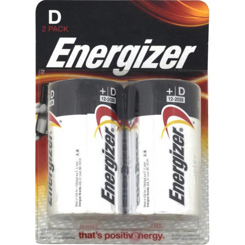 Батарейки Energizer (Энерджайзер) LR20 D, 2 шт Батарейки Energizer (Энерджайзер) LR20 D, 2 шт