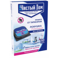 Ловушка инсектицидная Чистый дом (6 шт), 45 г
