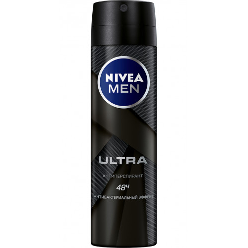 Антиперспирант мужской Nivea спрей Ультра, 150 мл Антиперспирант мужской Nivea спрей Ультра, 150 мл