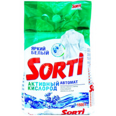 Стиральный порошок автомат Sorti (Сорти) Активный кислород, 1500 г Стиральный порошок автомат Sorti (Сорти) Активный кислород, 1500 г