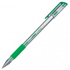 Ручка гелевая с грипом Staff (Стафф) Everyday GP-194, цвет зелёный, корпус прозрачный, узел 0,5 мм, линия 0,35 мм Ручка гелевая с грипом Staff (Стафф) Everyday GP-194, цвет зелёный, корпус прозрачный, узел 0,5 мм, линия 0,35 мм