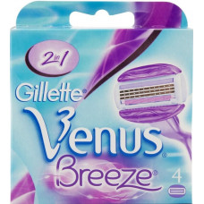 Кассеты для бритья женские Gillette Venus Breeze (Джилет Венус Бриз) (4 шт)