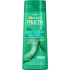 Garnier FRUCTIS Кокосовый баланс Укрепляющий шампунь, 250 мл Garnier FRUCTIS Кокосовый баланс Укрепляющий шампунь, 250 мл