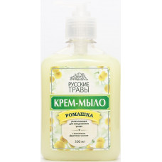 Крем-мыло жидкое Русские травы Ромашка, с дозатором, 300 мл