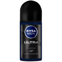 Дезодорант шариковый мужской Nivea (Нивея) Ультра, 50 мл