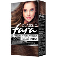 Краска для волос Fara (Фара) Classic, тон 506а - Молочный шоколад Краска для волос Fara (Фара) Classic, тон 506а - Молочный шоколад