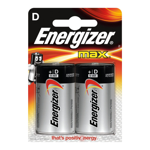 Батарейки Energizer (Энерджайзер) Max, тип D/LR20, 1,5 V, 2 шт купить оптом, цена, фото - интернет магазин ЛенХим Батарейки Energizer (Энерджайзер) Max, тип D/LR20, 1,5 V, 2 шт купить оптом, цена, фото - интернет магазин ЛенХим