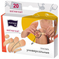 Пластыри Matopat Universal (Универсал), 20 шт
