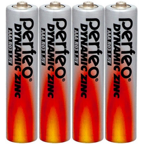 Батарейки Perfeo (Перфео) Dynamic Zinc, AAA, R03/4SH, 4 шт Батарейки Perfeo (Перфео) Dynamic Zinc, AAA, R03/4SH, 4 шт