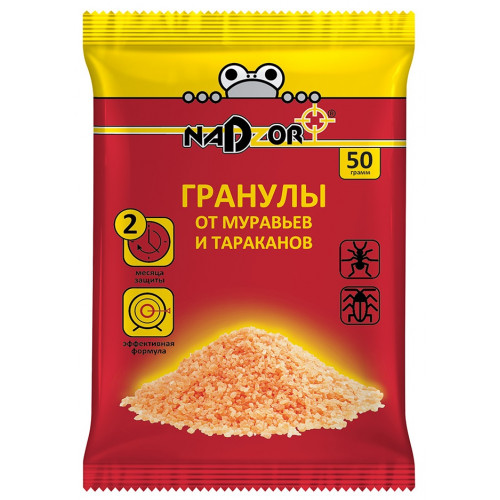 Гранулы от муравьев Nadzor 50 г Гранулы от муравьев Nadzor 50 г