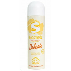 Антиперспирант-спрей для тела женский S'Cosmetic Delicate (Косметик Деликат), 145 мл Антиперспирант-спрей для тела женский S'Cosmetic Delicate (Косметик Деликат), 145 мл
