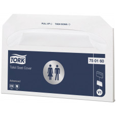 Бумажные покрытия на унитаз, Tork Advanced, 250 шт
