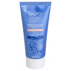 Крем дневной для лица Bielita SPF 15 для сухой и нормальной кожи Гидроэффект, гидробалансирующий, 50 мл