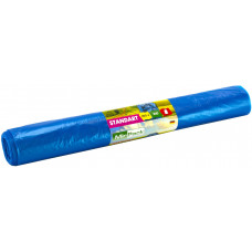 Мешки для мусора ПВД MirPack (МирПак) Standart, синие, 180 л, 25 мкм, 10 шт