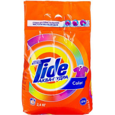 Стиральный порошок автомат Tide (Тайд) Аквапудра «Color», 2,4 кг