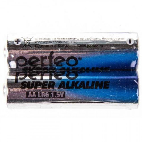 Батарейки Perfeo (Перфео) LR6/2SH Super Alkaline, 2 шт Батарейки Perfeo (Перфео) LR6/2SH Super Alkaline, 2 шт