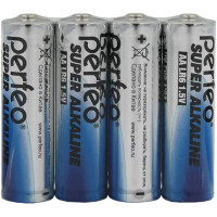 Батарейки Perfeo (Перфео) LR6/4SH Super Alkaline, 4 шт