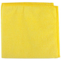 Салфетка из микрофибры (без упаковки), цвет желтый, 250г/м2, 50х80 см