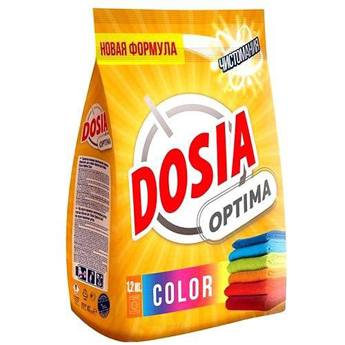 Стиральный порошок автомат Dosia (Дося) Optima Color, 1,2 кг Стиральный порошок автомат Dosia (Дося) Optima Color, 1,2 кг