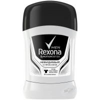 Антиперспирант стик мужской Rexona (Рексона) Невидимый на Черном и Белом, 50 мл Антиперспирант стик мужской Rexona (Рексона) Невидимый на Черном и Белом, 50 мл