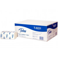 Листовые полотенца Teres (Терес) Комфорт Эко Т-0221 V-сложения, 2-слойные, 22,5х22 см, 180 листов Листовые полотенца Teres (Терес) Комфорт Эко Т-0221 V-сложения, 2-слойные, 22,5х22 см, 180 листов