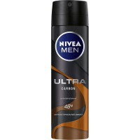 Антиперспирант спрей мужской Nivea Men Ultra Carbon, 150 мл Антиперспирант спрей мужской Nivea Men Ultra Carbon, 150 мл