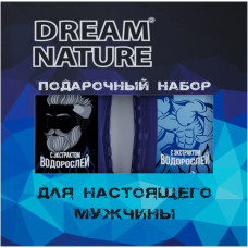 Подарочный набор для мужчин Dream Nature с экстрактом Водорослей (шампунь и гель для душа) Подарочный набор для мужчин Dream Nature с экстрактом Водорослей (шампунь и гель для душа)