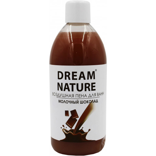 Пена для ванн Dream Nature Молочный Шоколад с шоколадом, 1 л Пена для ванн Dream Nature Молочный Шоколад с шоколадом, 1 л