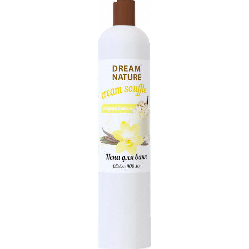 Пена для ванн Dream Nature Сладкая ваниль, 400 мл Пена для ванн Dream Nature Сладкая ваниль, 400 мл