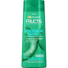Garnier FRUCTIS Кокосовый баланс Укрепляющий шампунь, 400 мл Garnier FRUCTIS Кокосовый баланс Укрепляющий шампунь, 400 мл