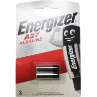 Батарейки Energizer (Энерджайзер) MN27A, 2 шт Батарейки Energizer (Энерджайзер) MN27A, 2 шт